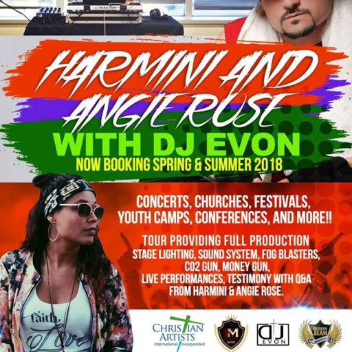 Harnini with Angie Rose summer spring Tour 2018